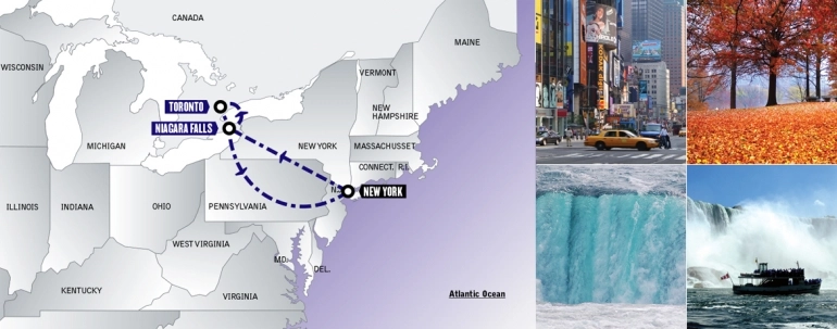 Tour Stati Uniti: New York e Niagara Falls (standard)